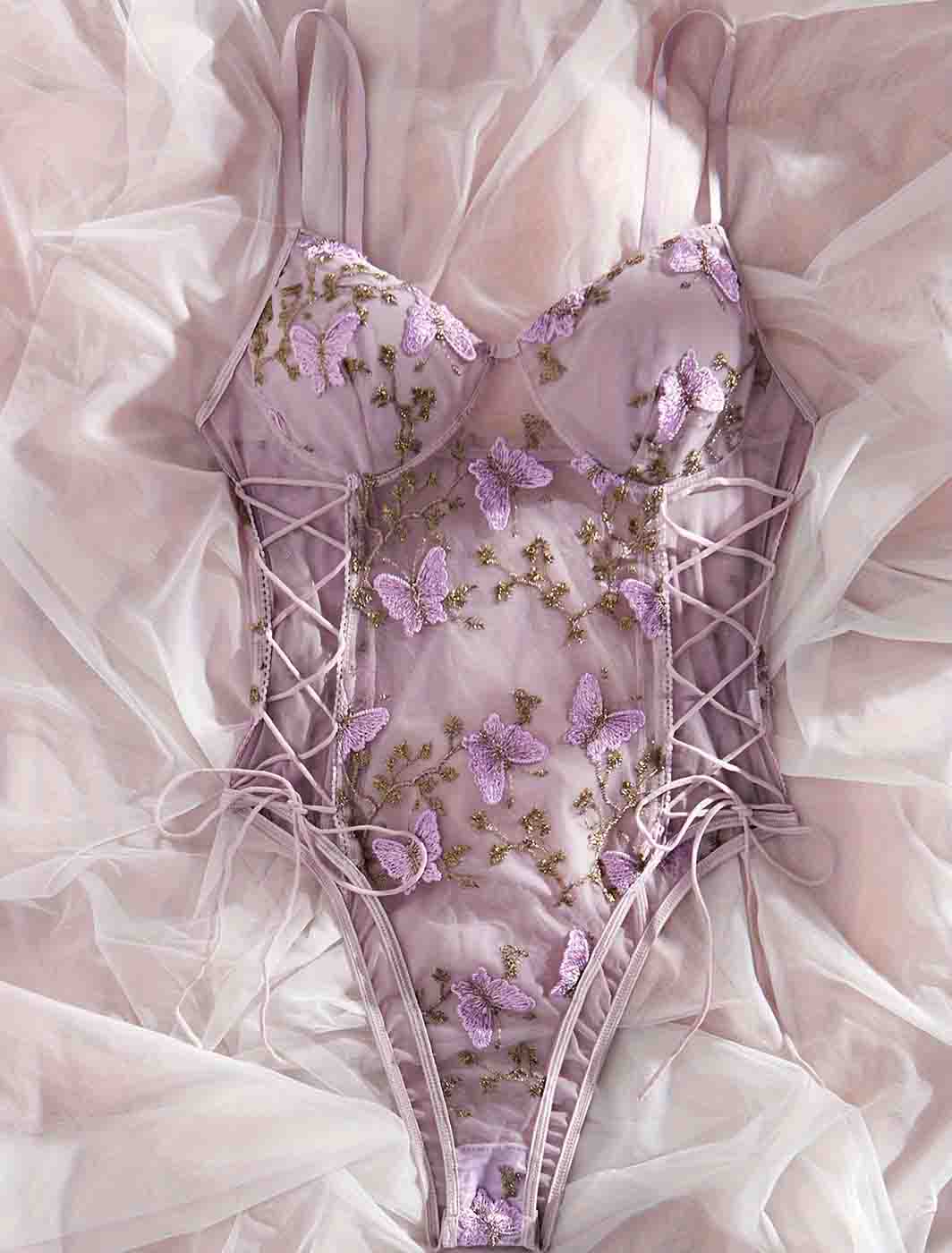 Body mariposa violeta - Image 6