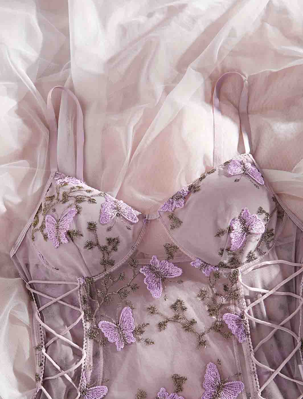 Body mariposa violeta - Image 4