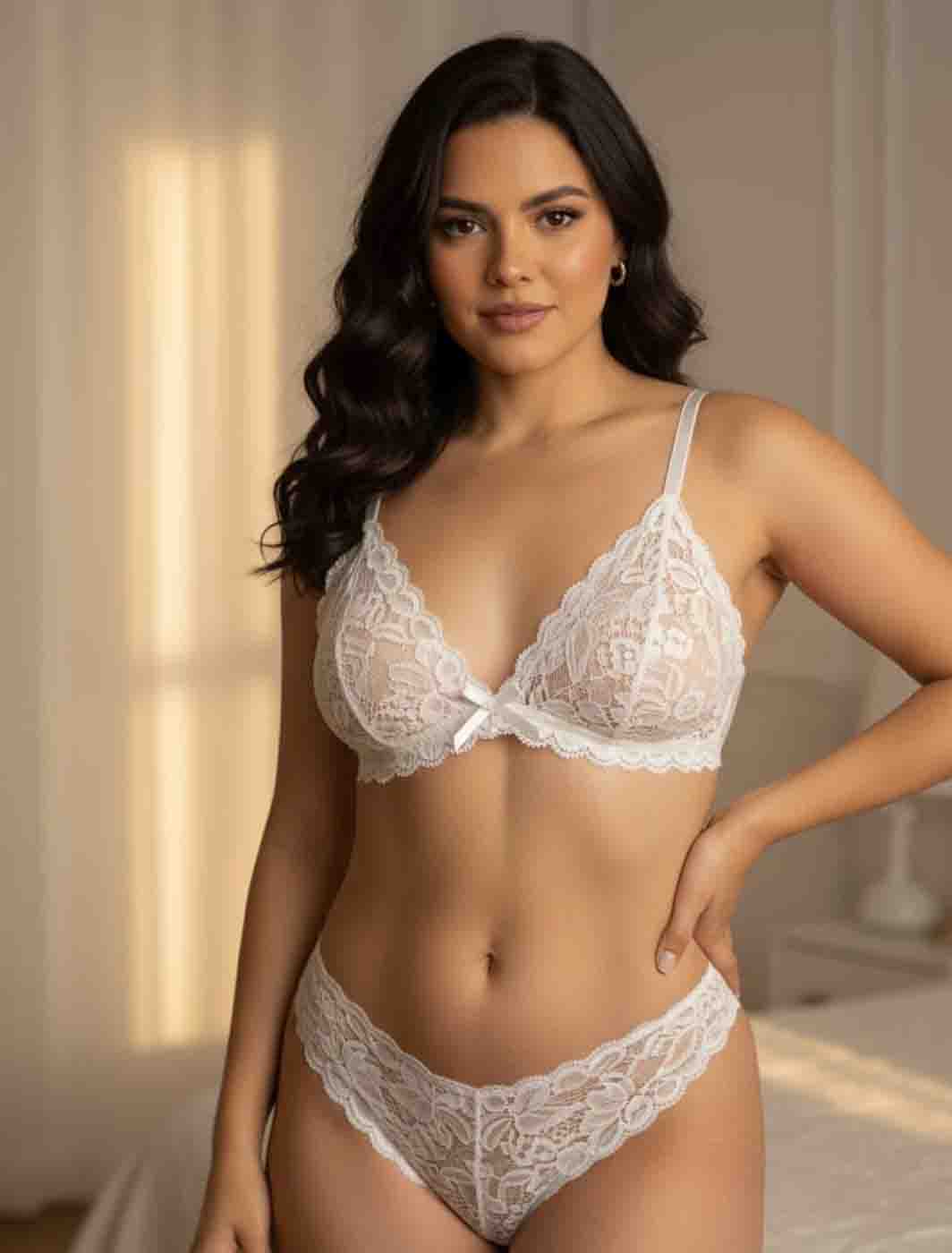 Set ángel floral